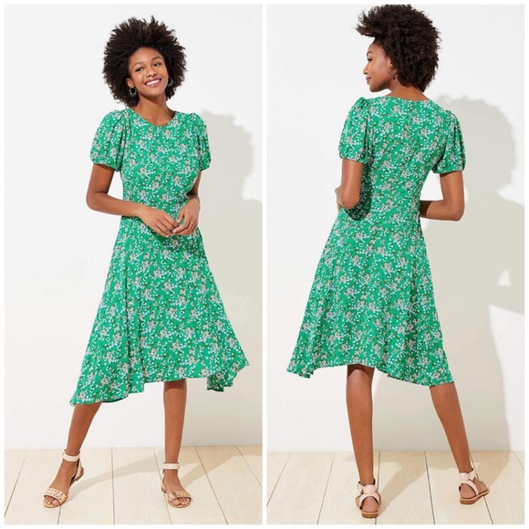 LOFT | Dresses | Loft Buttercup Puff 
